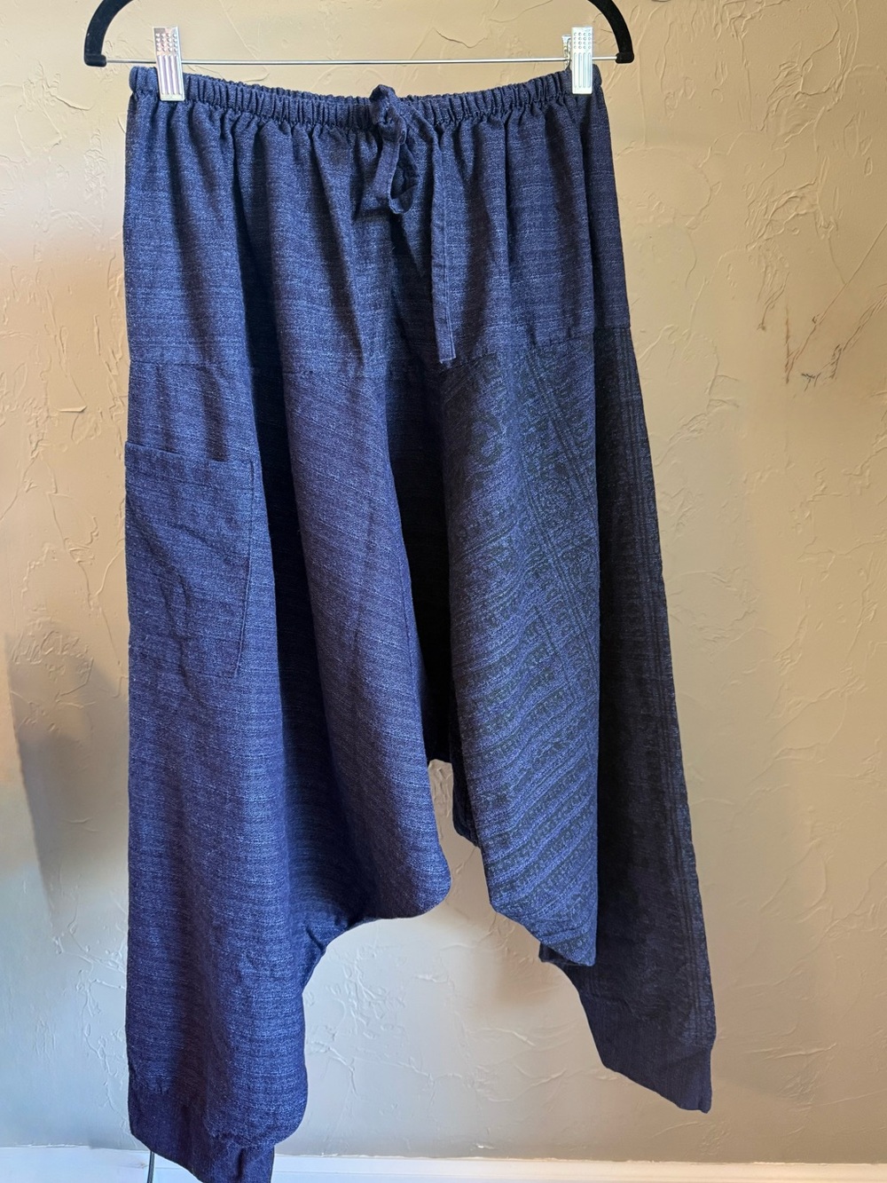 Men's Boho Yoga Pants with Drawstring